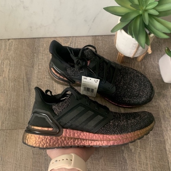 adidas UltraBOOST 20 Black Shimmer - Picture 7 of 8